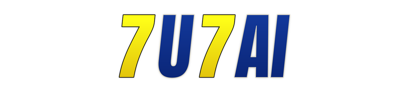 7u7ai লোগো